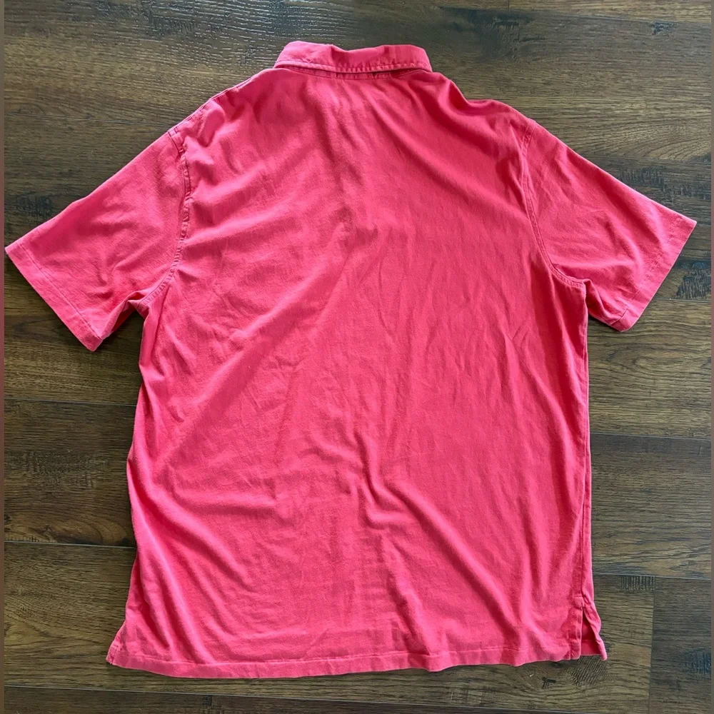Polo Ralph Lauren Shirt Mens XL Casual Lightweight Outdoor Pony Red Adult